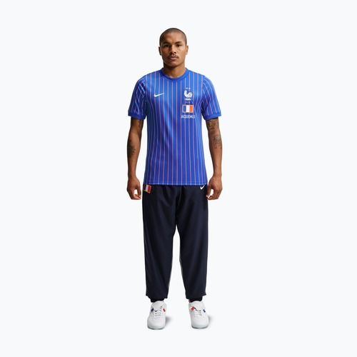 Koszulka piłkarska męska Nike FFF Academy Pro Pre-Match game royal/university red/white