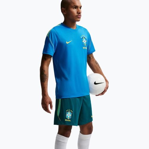 Spodenki piłkarskie męskie Nike Brazil Strike geode teal/light menta/midwest gold