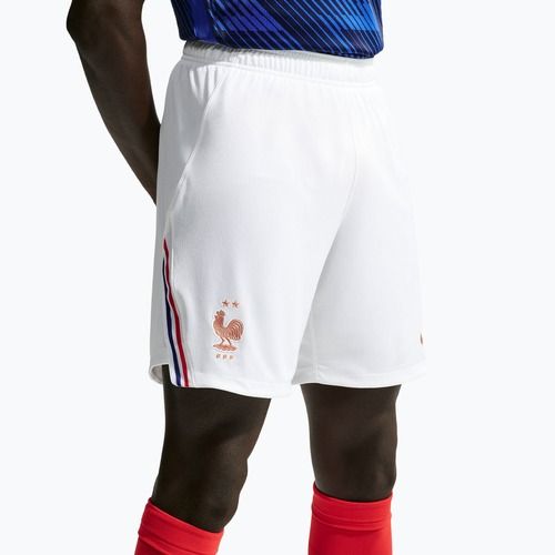Spodenki piłkarskie męskie Nike FFF 2026 Stadium Home Soccer Replica white/metallic copper