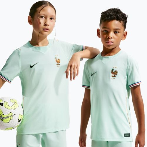 Koszulka piłkarska dziecięca Nike FFF 2026 Stadium Away igloo/monarch/monarch