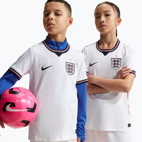 Koszulka piłkarska dziecięca Nike England 2026 Stadium Home white/speed red/obsidian/obsidian