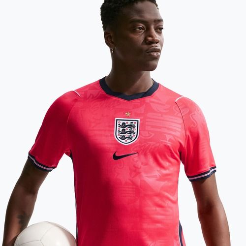 Koszulka piłkarska męska Nike England 2026 Stadium Away speed red/obsidian/white/obsidian