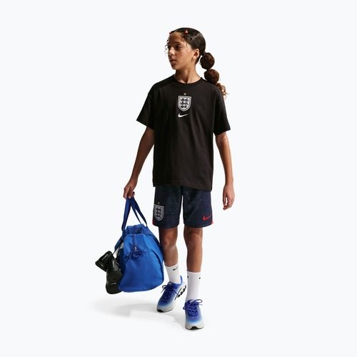 Spodenki piłkarskie dziecięce Nike England 2026 Stadium Away obsidian/speed red/white/speed red