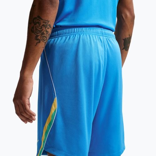 Spodenki piłkarkie męskie Nike Brazil 2026 Stadium Home lt photo blue/light menta/white