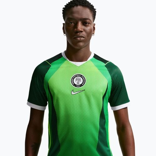 Koszulka piłkarska męska Nike Nigeria 2026 Stadium Home pine green/electric green/white
