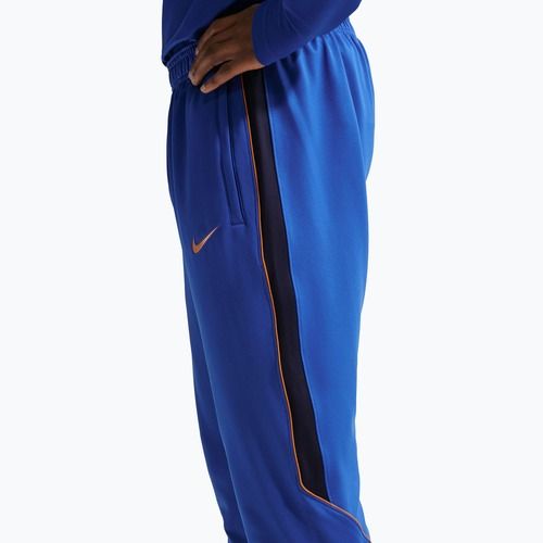 Spodnie piłkarskie męskie Nike FFF Strike game royal/metallic copper