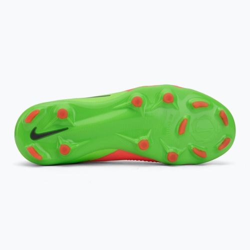 Buty piłkarskie dziecięce Nike Jr. Phantom 6 Low Pro Erling Haaland MG hot punch/green strike/black