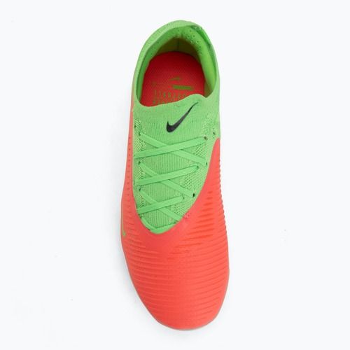 Buty piłkarskie dziecięce Nike Jr. Phantom 6 Low Pro Erling Haaland MG hot punch/green strike/black
