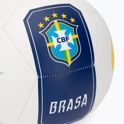 Piłka do piłki nożnej Nike Pitch Brazil white rozmiar 5