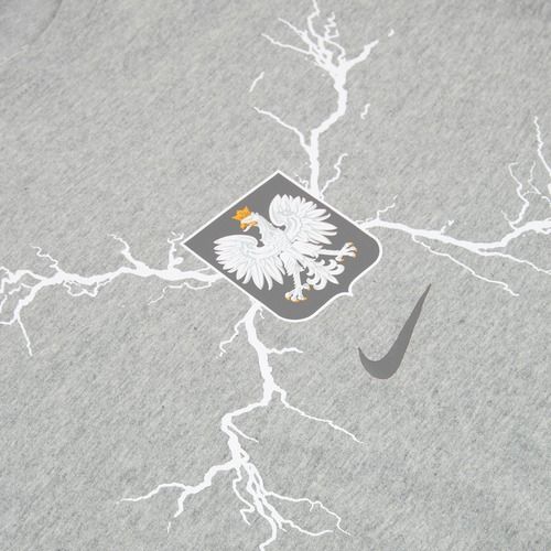 Koszulka piłkarska męska Nike Graphic Poland dark grey heather