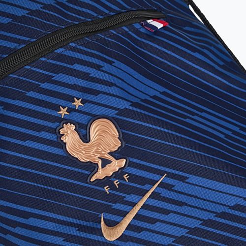 Worek Nike Academy France AOP 18 l blackened blue/game royal