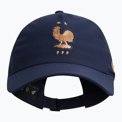 Czapka z daszkiem dziecięca Nike Club France Poly blackened blue