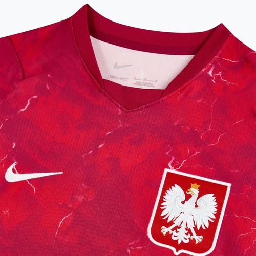 Koszulka reprezentacji Polski męska wyjazdowa Nike Dri-Fit 2026 noble red/sport red