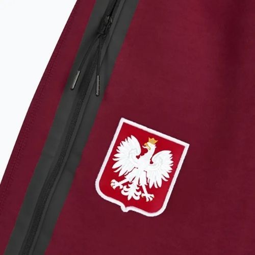 Spodnie piłkarskie męskie Nike Tech Fleece Poland Jogger team red