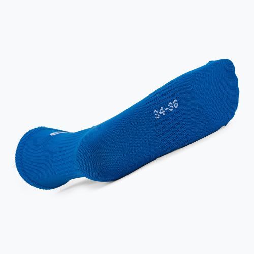 Skarpety piłkarskie OneTeam Precision football socks zestaw 2-pack niebieski