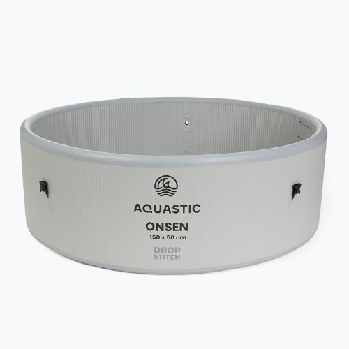 Basen pompowany AQUASTIC ONSEN drop stitch 700 l 150 cm szary