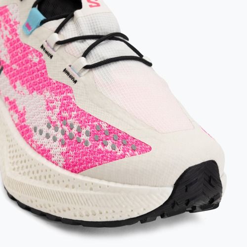 Buty do biegania męskie Salomon Aero Glide 4 GRVL vanilla ice/knockout pink/black