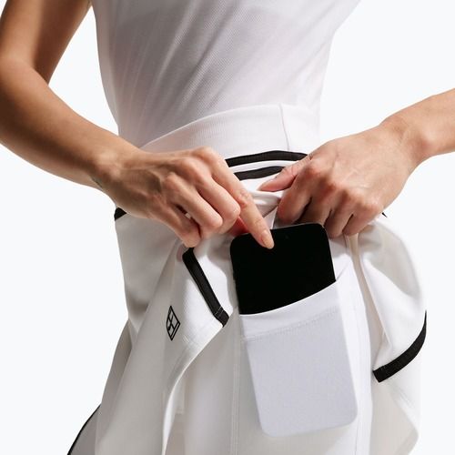 Spódnica tenisowa Nike Court Advantage Dri-Fit High Waisted white/black