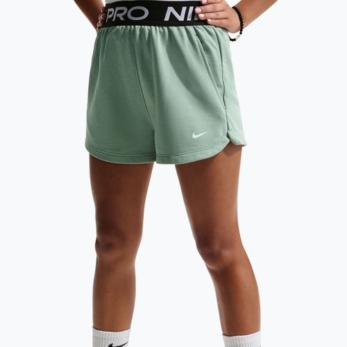 Spodenki dziecięce Nike Pro Fleece Dri-Fit steam/steam/black/white