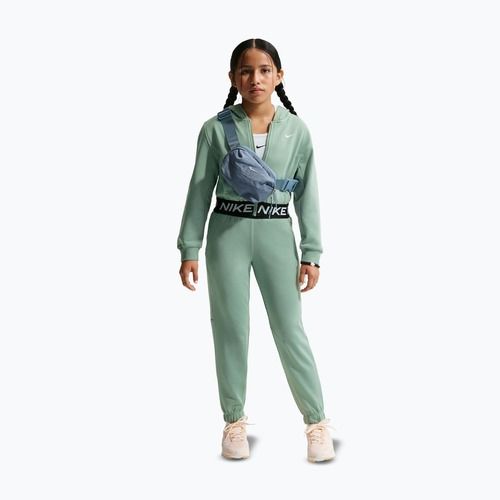 Bluza dziecięca Nike Pro Fleece Dri-Fit Full-Zip steam/steam/black/white