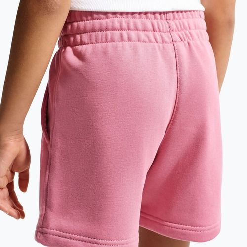 Spodenki dziecięce Nike Sportswear Club Fleece peony/peony/white