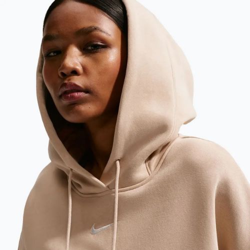 Bluza damska Nike Sportswear Phoenix Fleece Oversized linen/sail