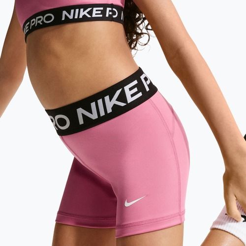 Spodenki dziecięce Nike Pro peony/white