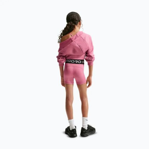 Spodenki dziecięce Nike Pro peony/white