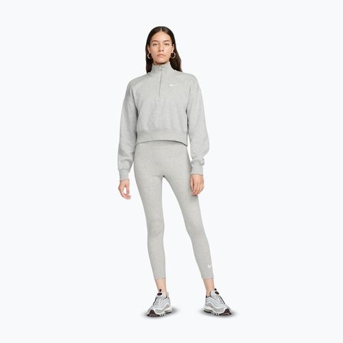 Legginsy damskie Nike Sportswear Classic dark grey heather/sail