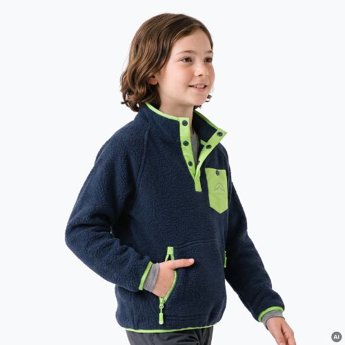 Bluza polarowa dziecięca KADVA RODIA JR niebieski