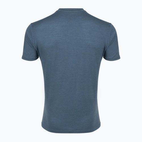 Koszulka termoaktywna męska WOOLCANO Merino 100% TEE0546 szara
