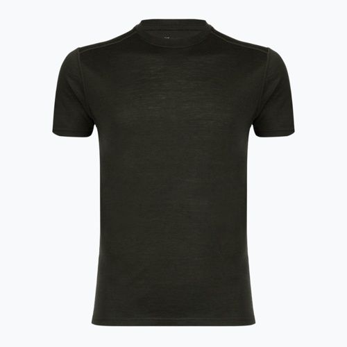 Koszulka termoaktywna męska WOOLCANO Merino 100% TEE0546 zielona