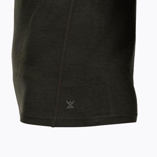 Koszulka termoaktywna męska WOOLCANO Merino 100% TEE0546 zielona