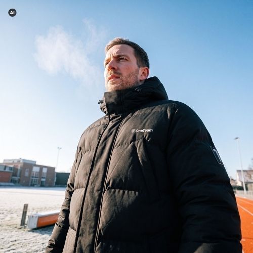Kurtka zimowa męska OneTeam TacticalPro Heat parka czarny