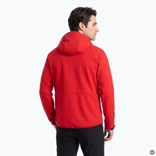 Bluza trekkingowa męska KADVA Arix WP 5K/3K softshell hybrid czerwony