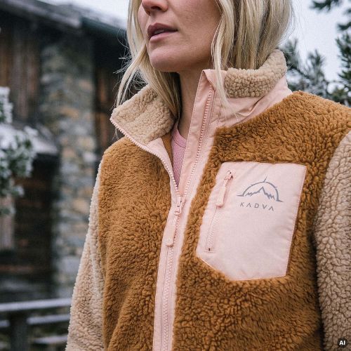 Bluza polarowa damska KADVA Rodvik WMNS beżowy