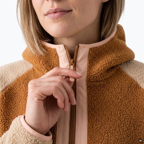 Bluza polarowa damska KADVA RODIA WMNS beżowy