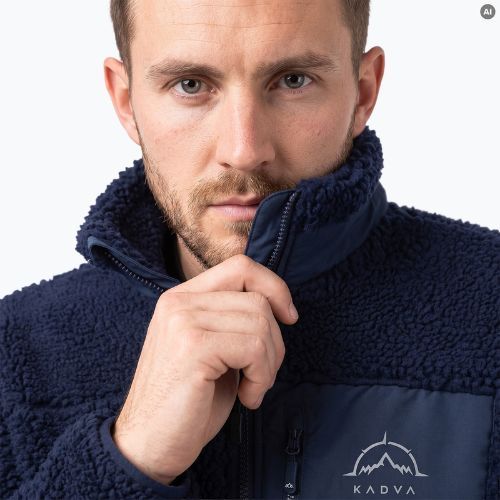 Bluza polarowa męska KADVA Rodvik granatowy