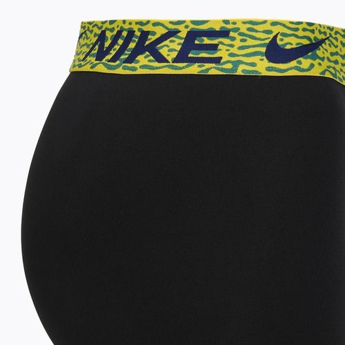 Bokserki męskie Nike Dri-Fit Essential Micro 3 pary blklightcrimson/ brightcitron/evergreenaur