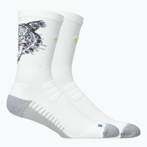 Skarpety ASICS Performance Run Crew brilliant white/illuminate yellow/f.eal