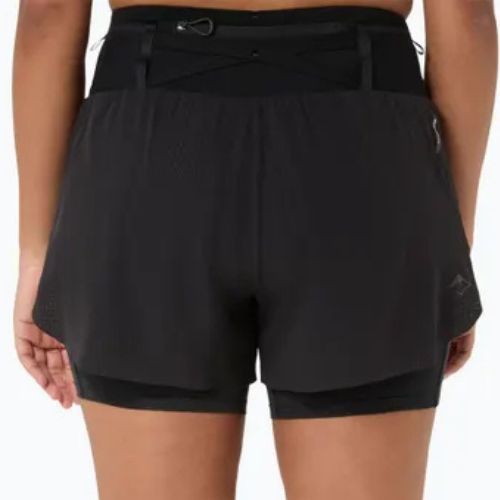 Spodenki do biegania damskie ASICS Fujitrail Elite performance black