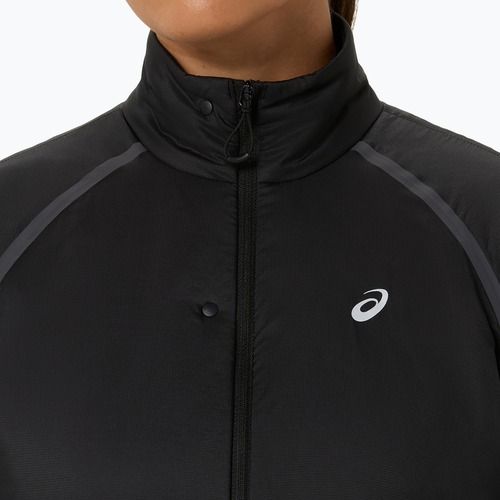 Kurtka do biegania damska ASICS Road Winter Run Jacket performance black
