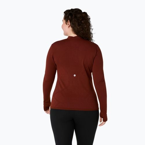 Bluza termoaktywna damska ASICS Road Winter Seamless Top singed red