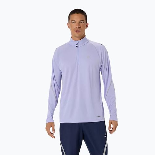 Longsleeve do biegania męski ASICS Road Lite-Show 1/2 Zip Top Vapor