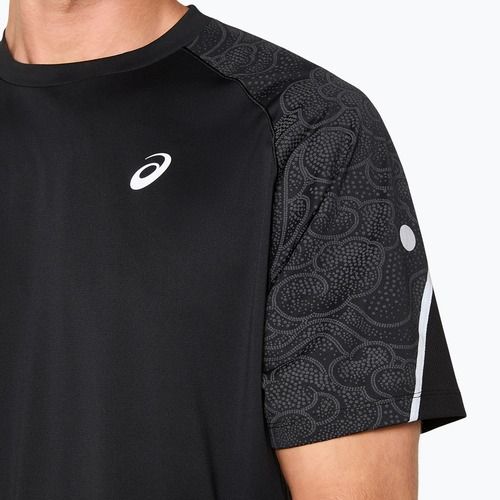 Koszulka do biegania męska ASICS Road Lite-Show Top Performance Black