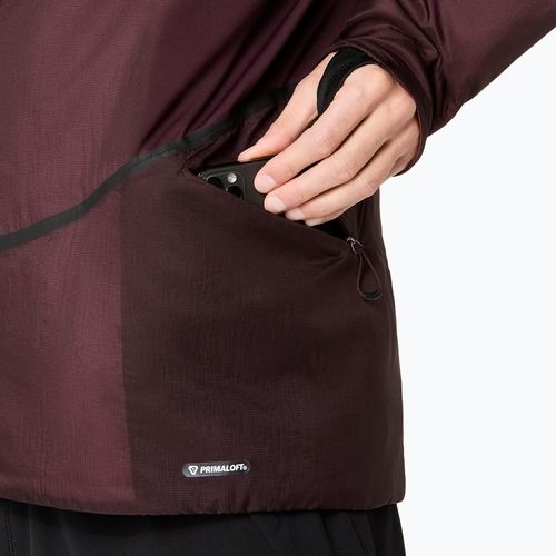 Kurtka do biegania męska ASICS Road Winter Jacket dark currant