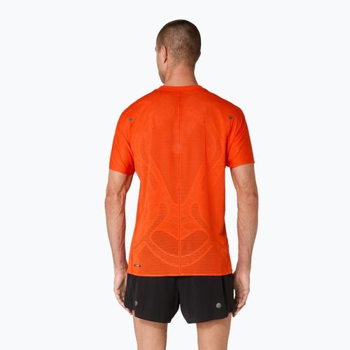 Koszulka do biegania męska ASICS Metarun Top cherry tomato