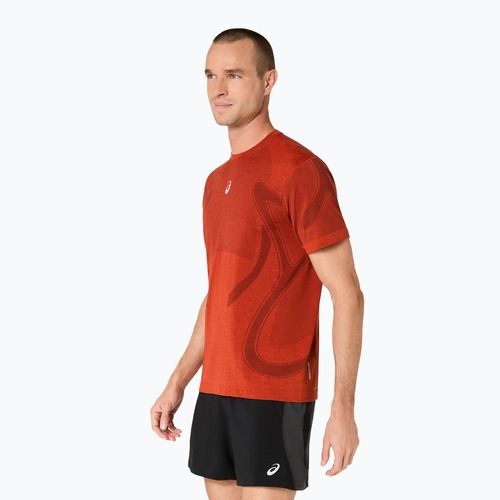 Koszulka do biegania męska ASICS Road Seamless singed red