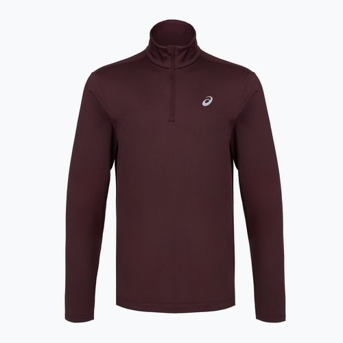 Bluza do biegania męska ASICS Core Ls 1/2 Zip Winter Top dark currant