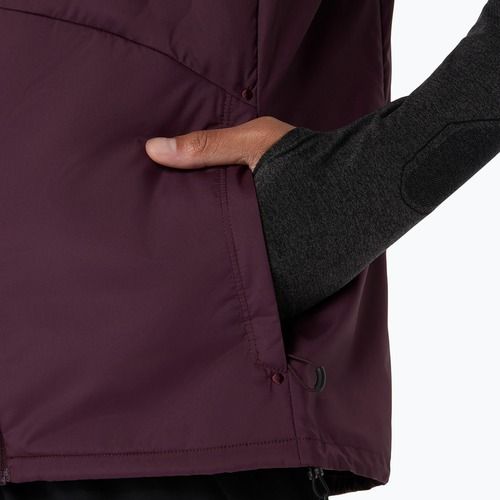 Bezrękawnik do biegania męski Asics Road Winter Gilet dark currant